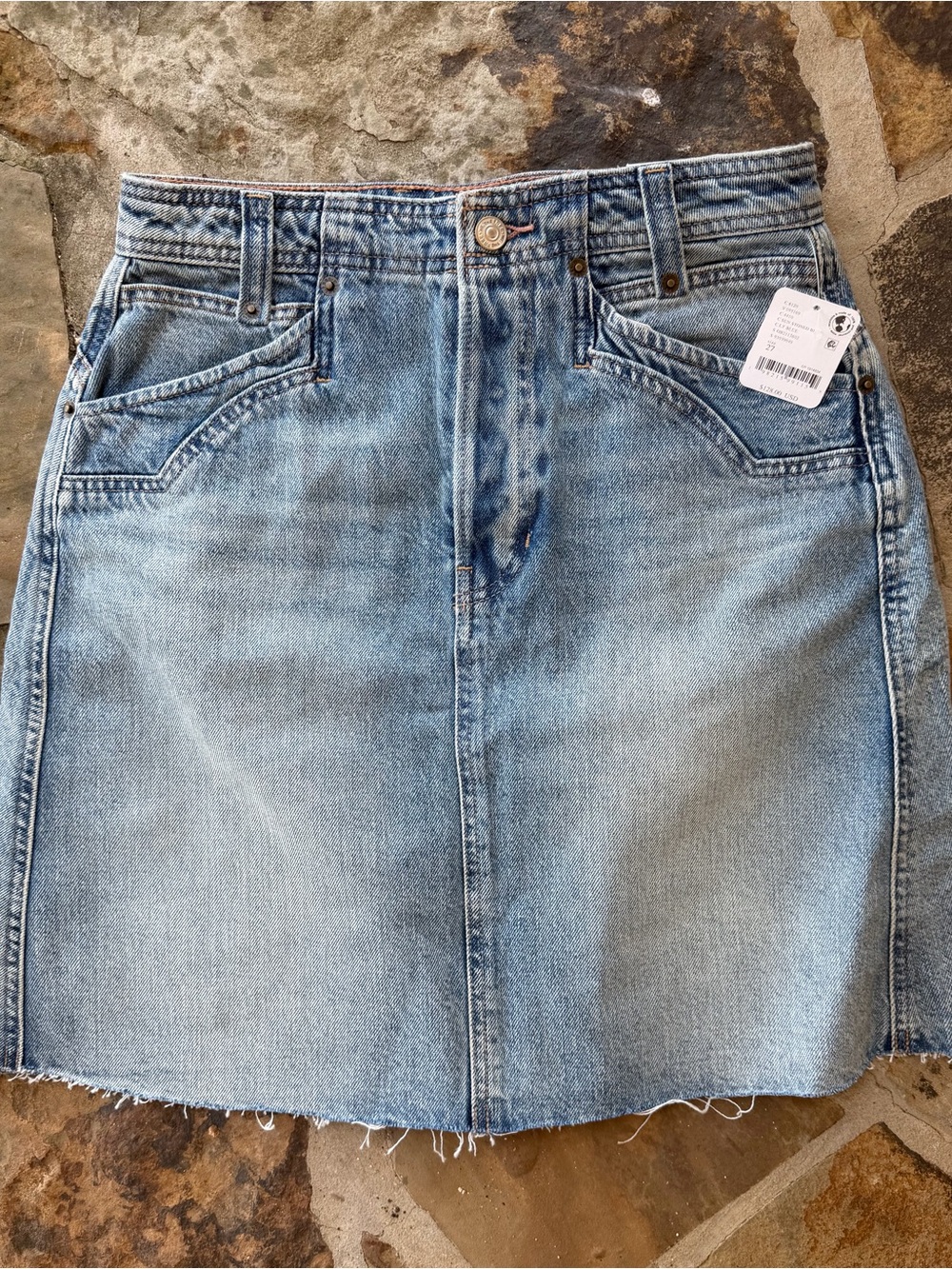 Free People Denim Skirt